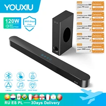 El bar es bastante bueno. Muy adecuado para amplificar el sonido de la TV. Hay un montaje en la pared con una instrucción conveniente (no se equivoca con la marca de los agujeros). El sonido y el bajo son dignos de ese precio.
