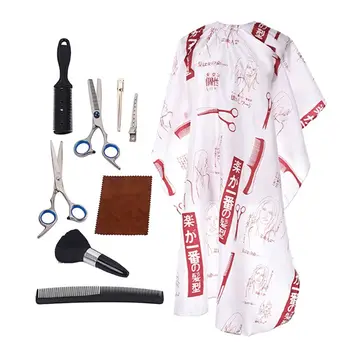 Professional Hairdressing Set Hair Cutting Tools Hair Scissors Combs Cape Clips T4MB
Professional Hairdressing Set Hair Cutting Tools Hair Scissors Combs Cape Clips T4MB