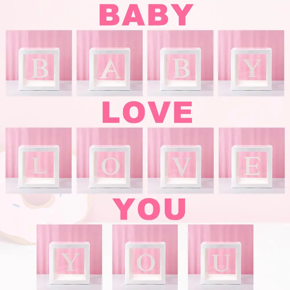 1pcs LOVE Gift Box Birthday DIY Christmas Decoration Cube Transparent Boxes Letter Transparent Boxes Balloon Packing Box
1pcs LOVE Gift Box Birthday DIY Christmas Decoration Cube Transparent Boxes Letter Transparent Boxes Balloon Packing Box