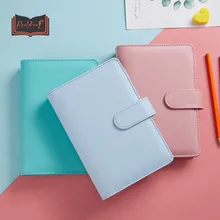Macaron Color Loose Leaf Notebook Cover A5/A6 Leather Spiral Binder Planner Replacement Kawaii Stationary Journal Notebook
Macaron Color Loose Leaf Notebook Cover A5/A6 Leather Spiral Binder Planner Replacement Kawaii Stationary Journal Notebook