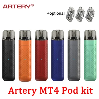 Artery MT4 Pod Kit With 480mAh Battery & 2ml Pod Cartridge E-cigarette Side Filling Max 11W Output Vape Kit Vs Minifit
Artery MT4 Pod Kit With 480mAh Battery & 2ml Pod Cartridge E-cigarette Side Filling Max 11W Output Vape Kit Vs Minifit