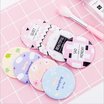 Convenient Cute Cartoon Mini Portable Circular Hand Mirror Pocket Portable Makeup Tool Makeup
Convenient Cute Cartoon Mini Portable Circular Hand Mirror Pocket Portable Makeup Tool Makeup