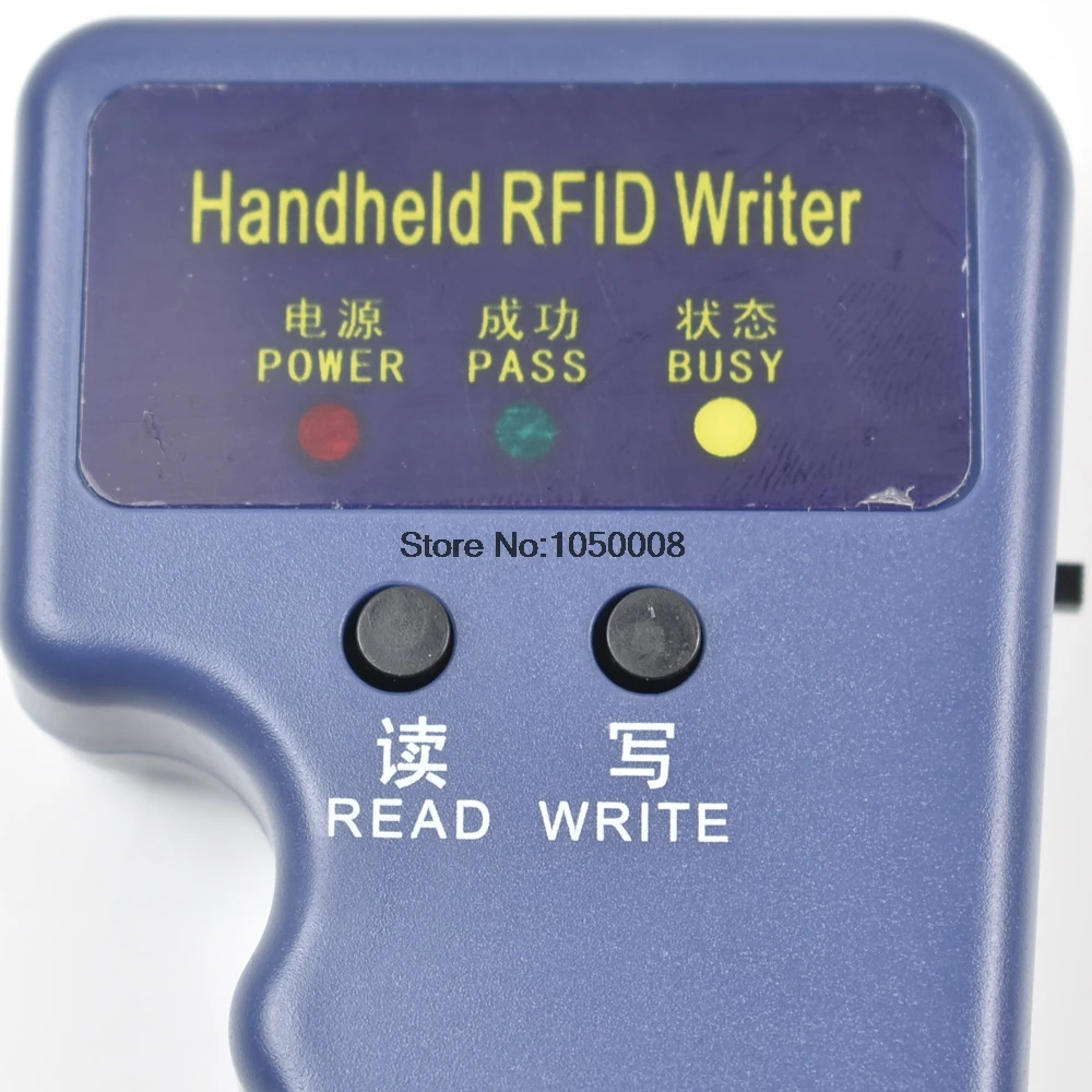 125khz handheld portable Reader writer cloner copier programmer to backup copy clone ID card with writable t5577 card keyfob
125khz handheld portable Reader writer cloner copier programmer to backup copy clone ID card with writable t5577 card keyfob