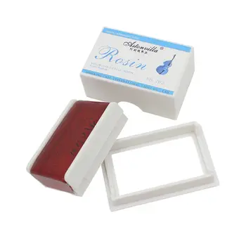 

702 Transparent Red Resin Mini Rosin for Violin Viola Cello Bowed String Instrument