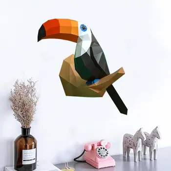 DIY Toucan Paper Model Papercraft Home Decor 3D Paper Model Papercraft Birds Animal Model Wall Decoration Puzzle Educational Toy
DIY Toucan Paper Model Papercraft Home Decor 3D Paper Model Papercraft Birds Animal Model Wall Decoration Puzzle Educational Toy