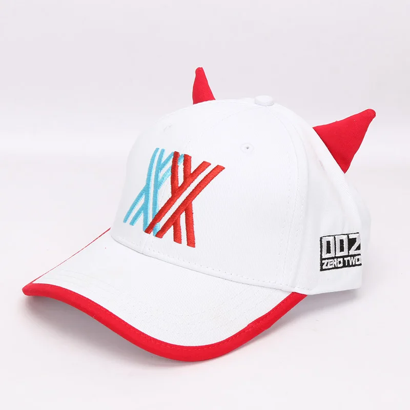 Cosplay&ware Anime Darling In The Franxx Hat Cosplay Prop Accessories Zero Two 02 Adjustable Baseball Caps 19 Cosplay&ware Anime Darling In The Franxx Hat Cosplay Prop Accessories Zero Two 02 Adjustable Baseball Caps -Zentai shop online H914aa980bc7a4b609146d2fd9cd996c59.jpg