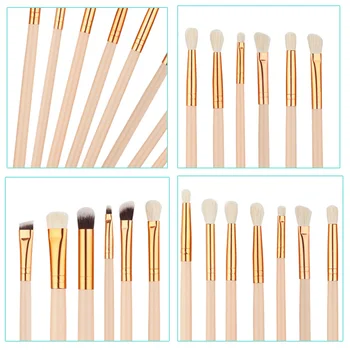 New 12 Pcs Blending Pencil Foundation Eye Shadow Makeup Brushes Eyeshadow Eyeliner Makeup Brush Set SCI88
New 12 Pcs Blending Pencil Foundation Eye Shadow Makeup Brushes Eyeshadow Eyeliner Makeup Brush Set SCI88