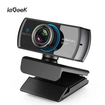 HD 1080P USB Webcam Large Wide Angle Laptop PC computer Camera with Microphone for Laptop Widescreen Video Recording Web Camera