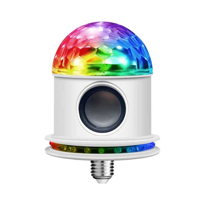 Mini Bluetooth Speaker RGB Stage Light Sound Actived Auto Rotating Magic Disco Ball DJ Light LED Stage Effect Lighting Six Mode
Mini Bluetooth Speaker RGB Stage Light Sound Actived Auto Rotating Magic Disco Ball DJ Light LED Stage Effect Lighting Six Mode