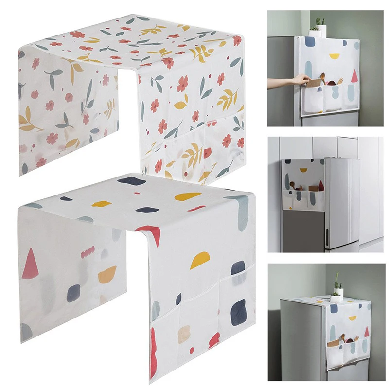Waterproof Refrigerator Covers Anti-dust Microwave Cover With Storage Bags Washable Machine Top Cover Fridge Accessories
Waterproof Refrigerator Covers Anti-dust Microwave Cover With Storage Bags Washable Machine Top Cover Fridge Accessories