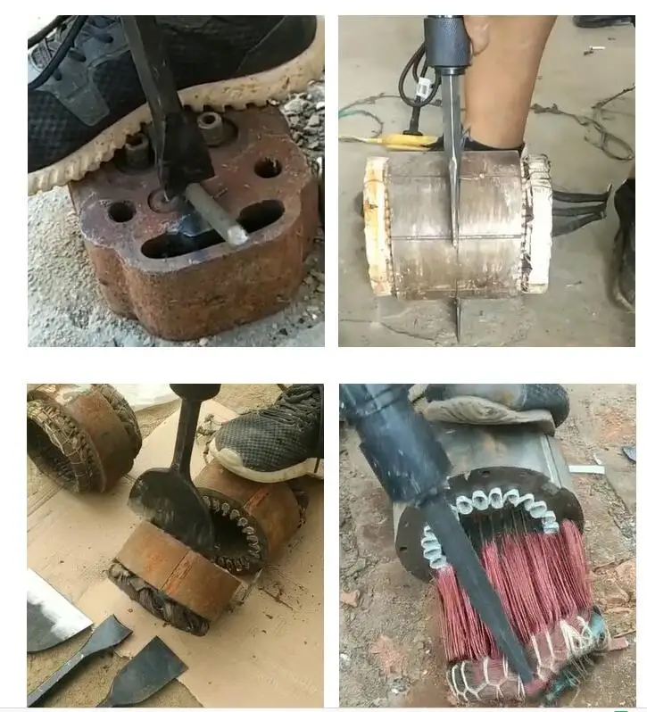 Electric pick recycling copper recovery Copper wire peel Copper down of tools Copper wire Copper foil The old copper recovery
Electric pick recycling copper recovery Copper wire peel Copper down of tools Copper wire Copper foil The old copper recovery