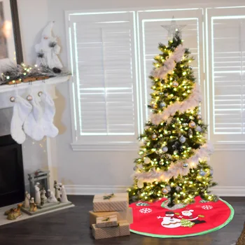 1Pc Xmas Tree Skirt with Decals Creative Practical Classic Tree Skirt Tree Dress Tree Carpet for Tree Party Christmas
1Pc Xmas Tree Skirt with Decals Creative Practical Classic Tree Skirt Tree Dress Tree Carpet for Tree Party Christmas