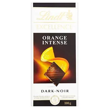 Lindt La Excelencia De Chocolate Negro - Naranja Intenso (100g) (Paquete de 6) 
Lindt La Excelencia De Chocolate Negro - Naranja Intenso (100g) (Paquete de 6)