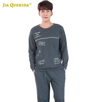 Men Letter Printing New Crew Neck Pajamas Set Homesuit Homeclothes Fashion Style Sleepwear Men Long Sleeve Long Pants Pj Set
Men Letter Printing New Crew Neck Pajamas Set Homesuit Homeclothes Fashion Style Sleepwear Men Long Sleeve Long Pants Pj Set