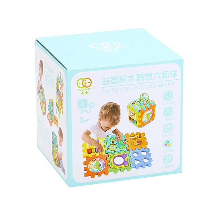 GOODWAY Building Blocks Lenovo Hexahedral Children Early Childhood Educational Music Toy Baby Infant Shape Matching 6-12 Months
GOODWAY Building Blocks Lenovo Hexahedral Children Early Childhood Educational Music Toy Baby Infant Shape Matching 6-12 Months