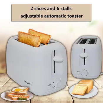 SOKANY 800W 6-speed Automatic Toaster Home Sandwich Maker Breakfast Machine Toast Machine Toasters Oven Baking Kitchen Fast food
SOKANY 800W 6-speed Automatic Toaster Home Sandwich Maker Breakfast Machine Toast Machine Toasters Oven Baking Kitchen Fast food