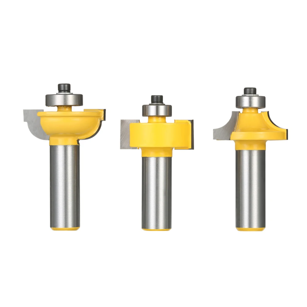 3PCS Glass Door Router Bit Kitchen Cabinet Doors Round Over Bead 1/2" Shank 1/2" Blade Wood Cutter for Wood Drilling Woodworking
3PCS Glass Door Router Bit Kitchen Cabinet Doors Round Over Bead 1/2" Shank 1/2" Blade Wood Cutter for Wood Drilling Woodworking