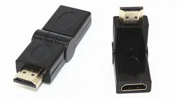200pcs HDMI Male to HDMI Female Cable Adapter Converter Right Angle 180 Degrees Rotate Extender for 3D 1080P HDTV XBOX PS3 DVD
200pcs HDMI Male to HDMI Female Cable Adapter Converter Right Angle 180 Degrees Rotate Extender for 3D 1080P HDTV XBOX PS3 DVD