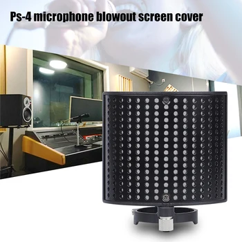 Vocal Mesh Recording Studio Double Layers Windscreen Cover U Type Shield Professional Noise Reduction Microphone Filter Speaking
Vocal Mesh Recording Studio Double Layers Windscreen Cover U Type Shield Professional Noise Reduction Microphone Filter Speaking