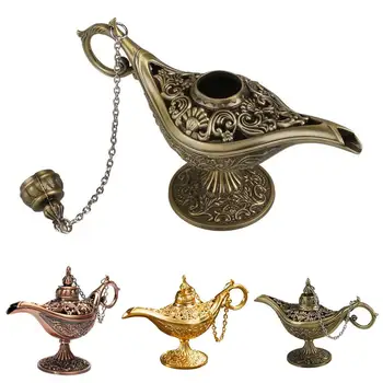 Vintage Aladdins Lamp Tea Pot Zinc Alloy Office Home Desktop Decor Collection Stove Home Creative Aromatherapy
Vintage Aladdins Lamp Tea Pot Zinc Alloy Office Home Desktop Decor Collection Stove Home Creative Aromatherapy