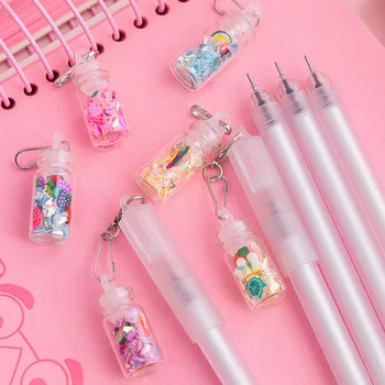 40 Pcs Cute Gel Pens Korea Creative Kawaii Bottle Pendant Write Pen Student Stationery Office Supplies Beautiful Gift for Girls
40 Pcs Cute Gel Pens Korea Creative Kawaii Bottle Pendant Write Pen Student Stationery Office Supplies Beautiful Gift for Girls