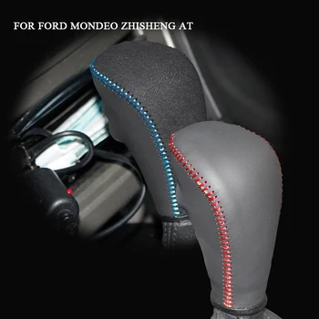 Genuine Leather Gear Knob Cover For Ford Mondeo ZHISHENG AT Car on The Gear Shift Knob Gear Stick Case PPC Gear Shift Collar
Genuine Leather Gear Knob Cover For Ford Mondeo ZHISHENG AT Car on The Gear Shift Knob Gear Stick Case PPC Gear Shift Collar