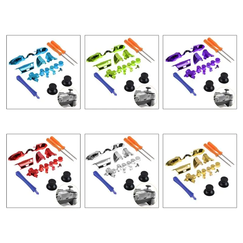 18-in-1 Bumpers Replacement LB RB Triggers Buttons Parts for Elite-Controller 203A
18-in-1 Bumpers Replacement LB RB Triggers Buttons Parts for Elite-Controller 203A