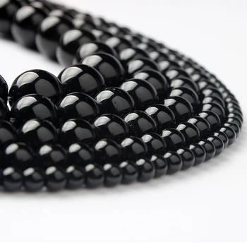 LanLi 4/6/8/10/12mm Black glass beads fashion Natural stone scattered beads DIY Bracelet neckace Accessories make
LanLi 4/6/8/10/12mm Black glass beads fashion Natural stone scattered beads DIY Bracelet neckace Accessories make