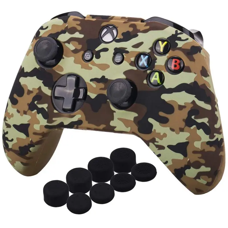 Water Transfer Printing Camouflage Silicone Cover Skin Case for Microsoft Xbox One X & Xbox One S controller x 1 With PRO thumb
Water Transfer Printing Camouflage Silicone Cover Skin Case for Microsoft Xbox One X & Xbox One S controller x 1 With PRO thumb