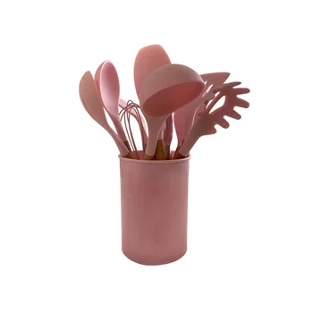 12Pcs Silicone Cooking Utensils Set Non-Stick Spatula Shovel Wooden Handle Cooking Tools with Storage Box Kitchen Accessories
12Pcs Silicone Cooking Utensils Set Non-Stick Spatula Shovel Wooden Handle Cooking Tools with Storage Box Kitchen Accessories