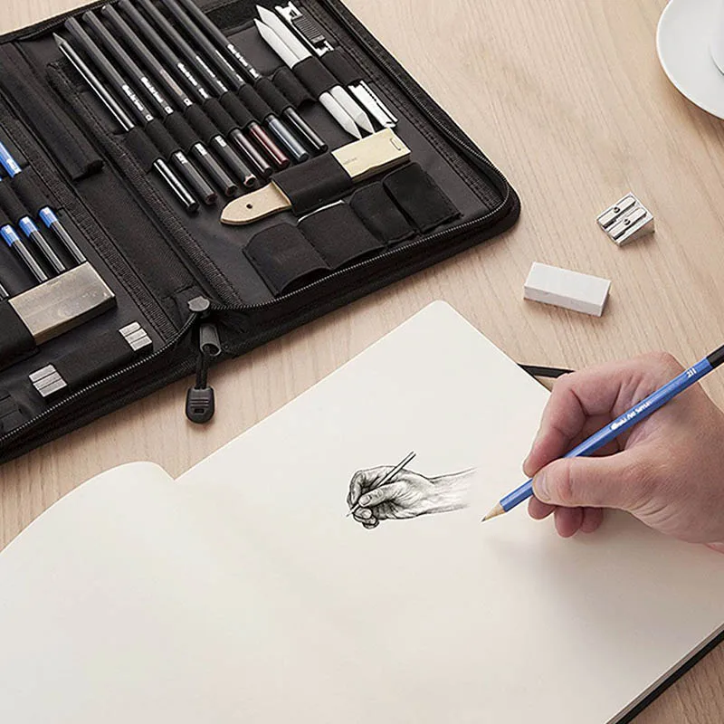 40pcs Set Sketching Pencils Drawing Sketch Kit Graphite For Artist Engineering Design 113
40pcs Set Sketching Pencils Drawing Sketch Kit Graphite For Artist Engineering Design 113