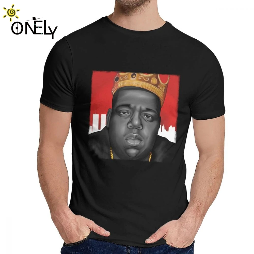 Awesome Notorious Biggie Smalls T Shirt For Unisex Summer Cool Man 100% Pure Cotton | Мужская одежда