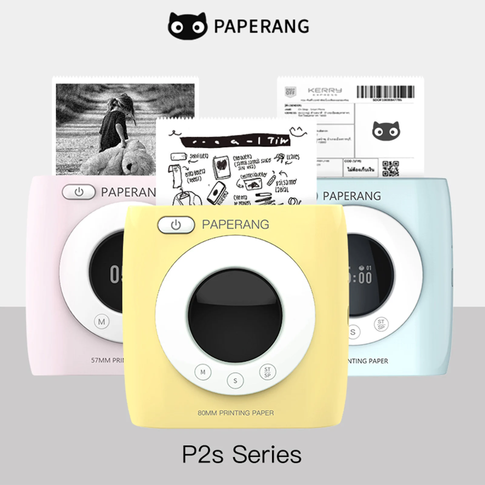 Paperang P2s Mini Pocket Portable HD 300dpi BT4.0 Phone Connection Wireless Photo Impresora Thermal Bluetooth Label Printer
Paperang P2s Mini Pocket Portable HD 300dpi BT4.0 Phone Connection Wireless Photo Impresora Thermal Bluetooth Label Printer