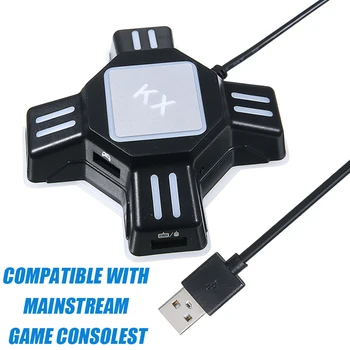 Video Game Accessories 1pc ABS USB Game Controllers Adapter Professional Keyboard Mouse Converter for Switch/Xbox/PS4/PS3
Video Game Accessories 1pc ABS USB Game Controllers Adapter Professional Keyboard Mouse Converter for Switch/Xbox/PS4/PS3