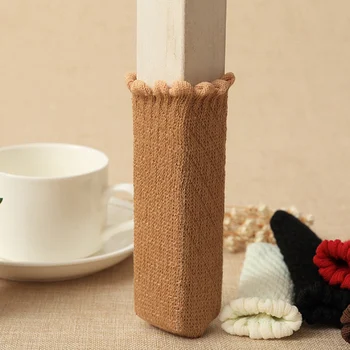 Trendy 4PCS Thicken Chair Leg Socks Convenient Knitting Stretchable Cover Home Non-Slip Furniture Table Foot Cover Protector
Trendy 4PCS Thicken Chair Leg Socks Convenient Knitting Stretchable Cover Home Non-Slip Furniture Table Foot Cover Protector