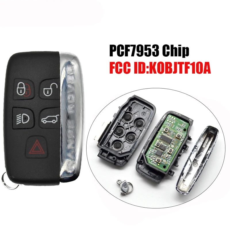 15 pcs Smart remote key 315/434Mhz PCF7953 Chip for Land rover Range Rover LR4 KOBJTF10A
15 pcs Smart remote key 315/434Mhz PCF7953 Chip for Land rover Range Rover LR4 KOBJTF10A