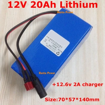 Real capacity 20Ah 12v 20000mah portable lithium li-ion battery pack for camera digital products mini speaker +12.6V 2A Charger
Real capacity 20Ah 12v 20000mah portable lithium li-ion battery pack for camera digital products mini speaker +12.6V 2A Charger