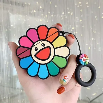 Designed specifically for Bluetooth headsets 360 AirPods charging box full protection design Rainbow flower headset case
Designed specifically for Bluetooth headsets 360 AirPods charging box full protection design Rainbow flower headset case