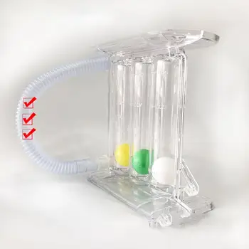 respiratory exerciser Breathing trainer three ball lung capacity training instrument lung function rehabilitation 
respiratory exerciser Breathing trainer three ball lung capacity training instrument lung function rehabilitation