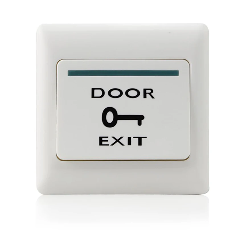 Push to Exit Button Release NO/COM Switch Panel Door Access Control System E6 Access Control Button Switch, Plastic
Push to Exit Button Release NO/COM Switch Panel Door Access Control System E6 Access Control Button Switch, Plastic