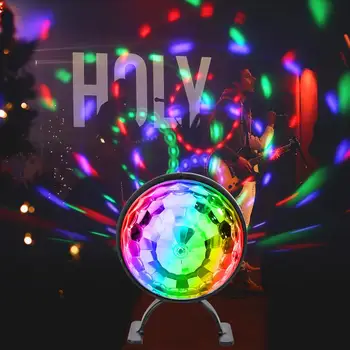 Crystal Magic Ball LED Effect Colorful Rotary Stage Light KTV Bar Club Show DJ Disco Party Fashionable Atmosphere Lamp for Dance 
Crystal Magic Ball LED Effect Colorful Rotary Stage Light KTV Bar Club Show DJ Disco Party Fashionable Atmosphere Lamp for Dance