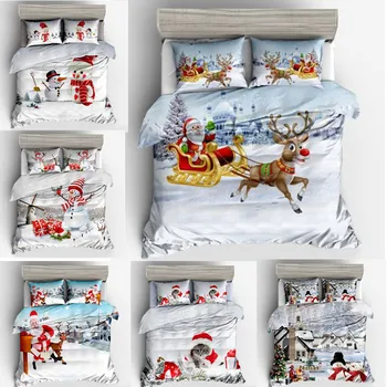 3d bedding Chrimstmas Bedding decor Stana bedding set Snowman duvet cover 3D bedclothes Xmas tree Christmas decor Home textile 
3d bedding Chrimstmas Bedding decor Stana bedding set Snowman duvet cover 3D bedclothes Xmas tree Christmas decor Home textile