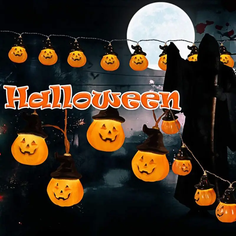 Halloween String Lights Holiday Decoration Pumpkin Hat String Lights Battery Operated Ghost Lantern Festival LED String Lights
Halloween String Lights Holiday Decoration Pumpkin Hat String Lights Battery Operated Ghost Lantern Festival LED String Lights
