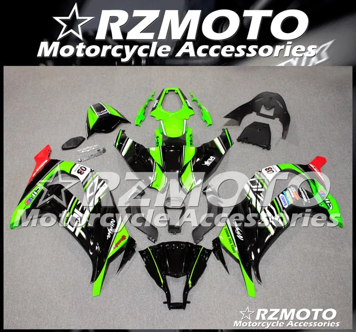 Новый комплект обтекателей для мотоцикла ABS Подходит Kawasaki Ninja ZX-10R 11 12 13 14 15 ZX10R 2011