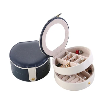 Multi Layer Fashion Makeup Organizers Women Cosmetics Holder Case Necklace Jewelry Rings Display Boxes With Mirror Accessories
Multi Layer Fashion Makeup Organizers Women Cosmetics Holder Case Necklace Jewelry Rings Display Boxes With Mirror Accessories