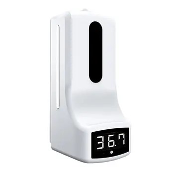 K9 Infrared Induction Thermometer Hotel Shopping Mall Automatic Induction Disposable Soap Dispenser Disinfection Machine
K9 Infrared Induction Thermometer Hotel Shopping Mall Automatic Induction Disposable Soap Dispenser Disinfection Machine