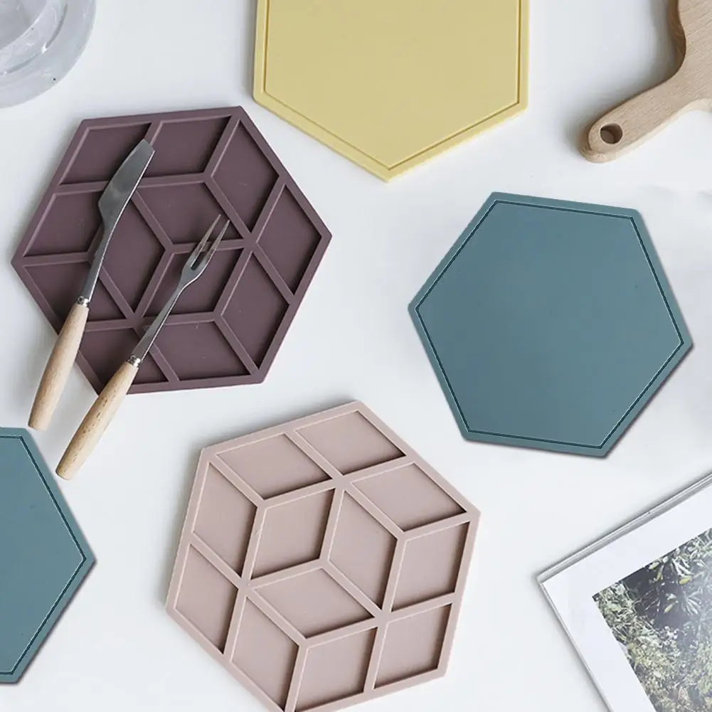 Anti-slip Hexagon Shape Silicone Dining Table Mat Heat Resistant Table Mats Coffee Tea Cup Mat Pad Bowl Pad Cushion Table Decor
Anti-slip Hexagon Shape Silicone Dining Table Mat Heat Resistant Table Mats Coffee Tea Cup Mat Pad Bowl Pad Cushion Table Decor