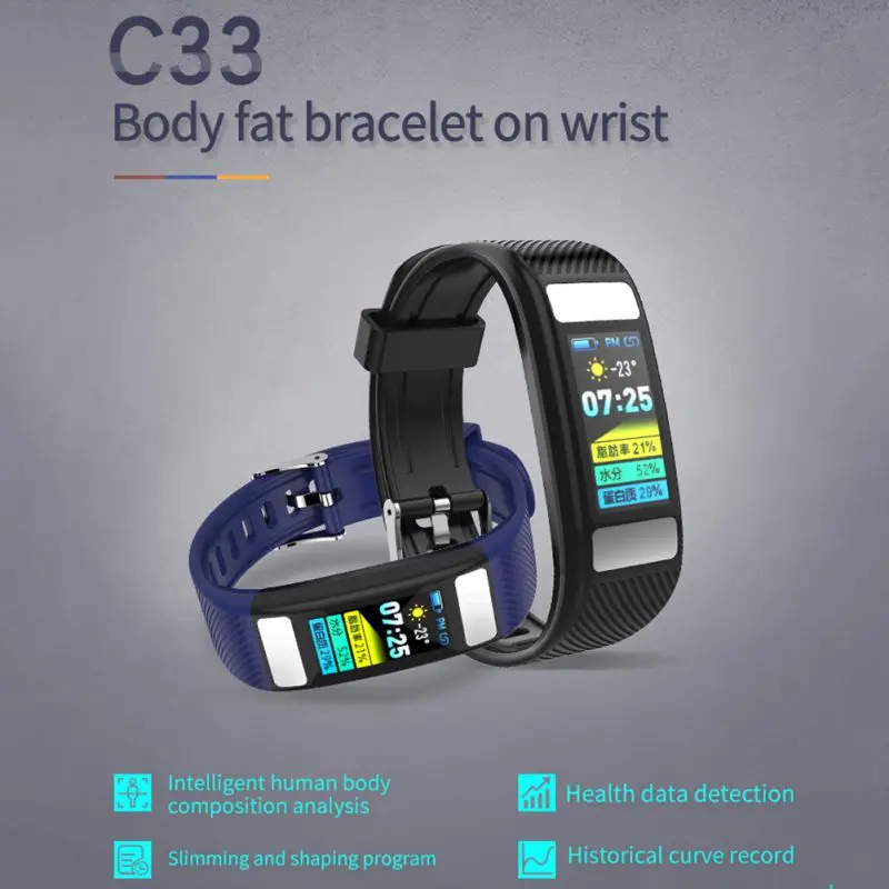 Multi-function Fitness Track Smart Band Waterproof Body Fat Detection Heart Rate Monitor Sports Bracelet For sport
Multi-function Fitness Track Smart Band Waterproof Body Fat Detection Heart Rate Monitor Sports Bracelet For sport