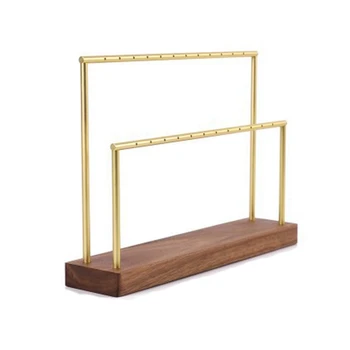 Earrings & Jewelry Organizer Stand Holder Display Rotating Natural Wood for Hanging Earrings Necklaces, Bracelets 
Earrings & Jewelry Organizer Stand Holder Display Rotating Natural Wood for Hanging Earrings Necklaces, Bracelets