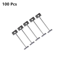 100 Pcs Replacement Steel Needles for Flooring Wall Tile Leveling System Leveler Replaceable Pin Tiling Construction Tools 1.5mm
100 Pcs Replacement Steel Needles for Flooring Wall Tile Leveling System Leveler Replaceable Pin Tiling Construction Tools 1.5mm